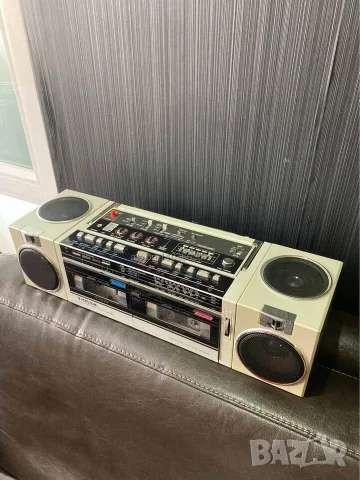 SANYO M-W24K VINTAGE RETRO BOOMBOX радио касетофон, снимка 5 - Радиокасетофони, транзистори - 55896320