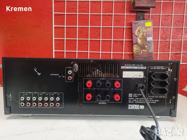 Усилвател AKAI AM-39, снимка 6 - Ресийвъри, усилватели, смесителни пултове - 56431734