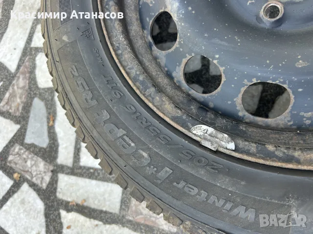 2160918. Резервна гума, тенекиена джанта за Vw Туран 2004-2015г. 6.5 ЕТ50. J6.5 5.112, снимка 4 - Гуми и джанти - 55957453
