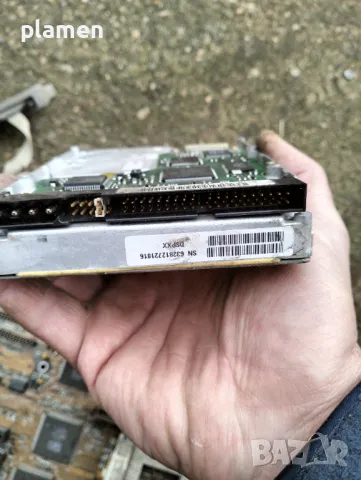 Стара дънна платка с хард диск, снимка 6 - Дънни платки - 48664058