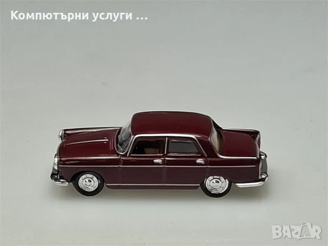 PEUGEOT 404 1968  - мащаб 1:87 на Norev моделът е нов в кутия, снимка 3 - Колекции - 55748235