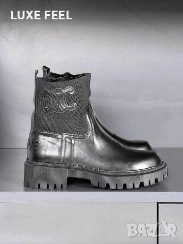 CELINE 💎 Дамски Боти , снимка 6 - Дамски боти - 53263888