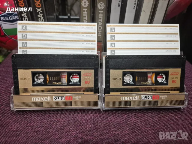 10 бр. хромни аудио касети TDK/MAXELL/HITACHI и SONY - всичките 60 мин. + подарък, снимка 2 - Аудио касети - 56248155
