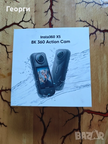 INSTA 360 X5 с остатъчна гаранция 1 година 