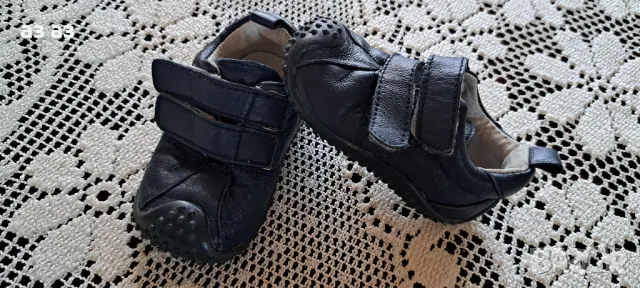 Бебешки кожени обувки 4-7 месеца , снимка 4 - Бебешки обувки - 49657067
