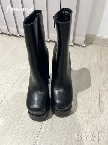 Черни високи боти, снимка 8 - Дамски боти - 48264205