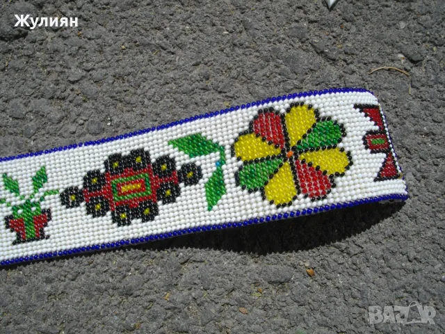 СТАР КОЛАН ЗА ПАФТИ НОСИЯ МАНИСТА СИНЦИ, снимка 5 - Антикварни и старинни предмети - 50299996