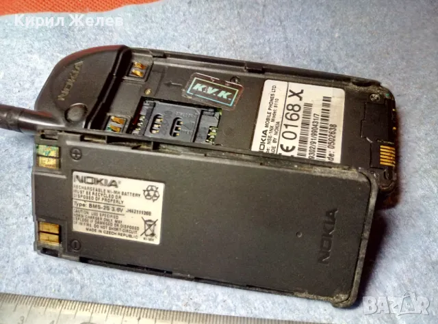 NOKIA MADE by NOKIA in CZECH REPUBLIC Стар КОЛЕКЦИОНЕРСКИ МОБИЛЕН ТЕЛЕФОН GSM АПАРАТ НОКИЯ 35958, снимка 3 - Nokia - 47609774