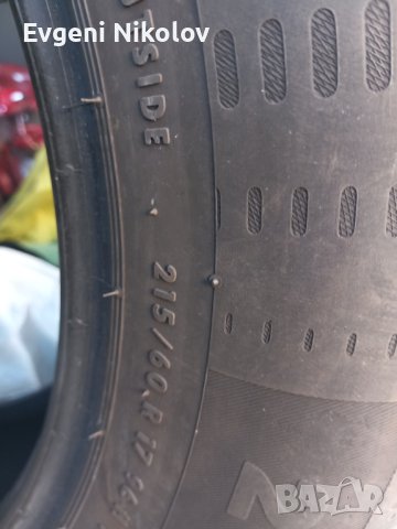 215/60 R17 Continental, снимка 9 - Гуми и джанти - 42810854