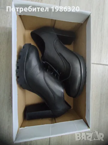 Кожени дамски обувки номер 38, снимка 3 - Дамски боти - 49815074