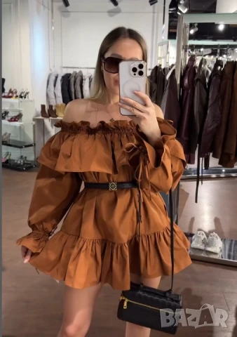 колан от естествена кожа в кутия loewe