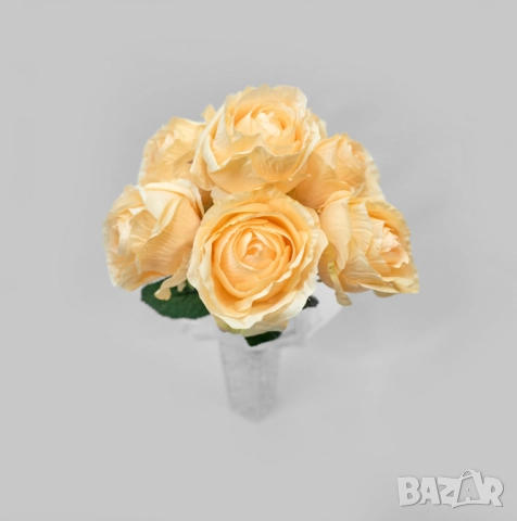 Елегантни изкуствени букети от рози – идеални за декорация и подарък, снимка 3 - Други стоки за дома - 52137813
