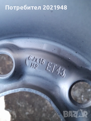 Продава джанти 15 цола за VW,Skoda,Audi,Seat, снимка 11 - Гуми и джанти - 53878809