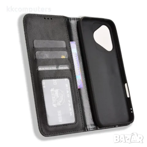 Honor 400 Lite Retro-skin Magnetic Кожен Калъф и Протектор, снимка 5 - Калъфи, кейсове - 50032022