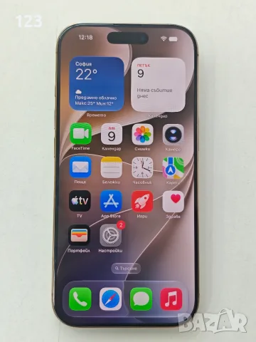 iPhone 16 Pro 256GB Desert Titanium Apple Telefon Телефон, снимка 2 - Apple iPhone - 56427097