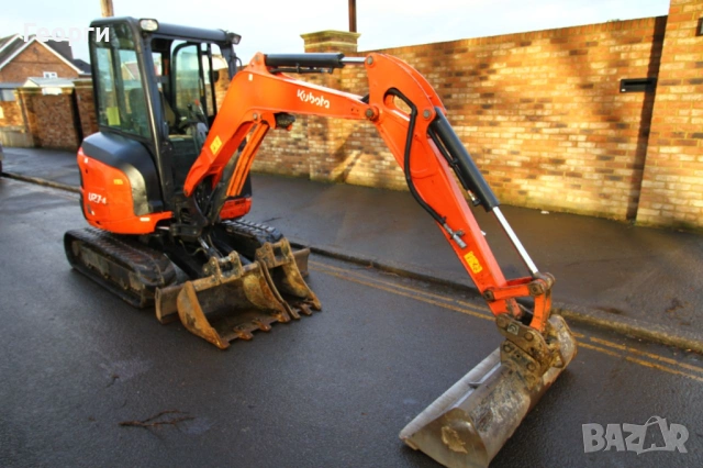 Багер Кубота 2.8 т., снимка 2 - Индустриална техника - 53889534