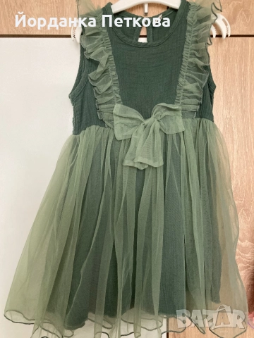 Детски рокли 110 размер 4-5 год, снимка 4 - Детски рокли и поли - 52902883