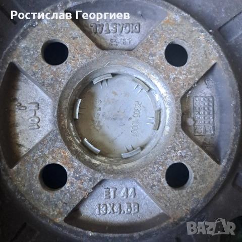 Алуминиеви джанти 13 " 4.100 с всесезонни гуми, снимка 11 - Гуми и джанти - 54070208