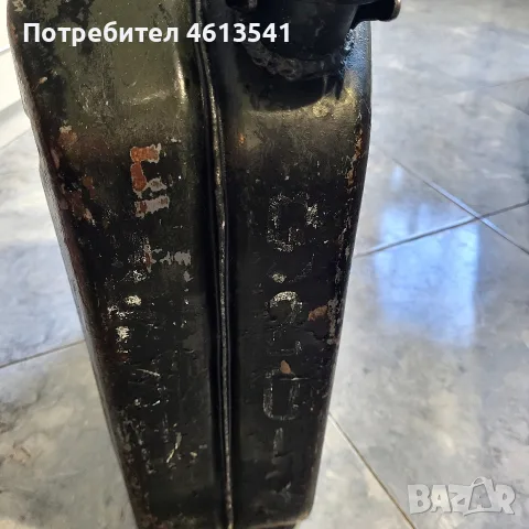 Стара воена туба за гориво, снимка 16 - Колекции - 56336786
