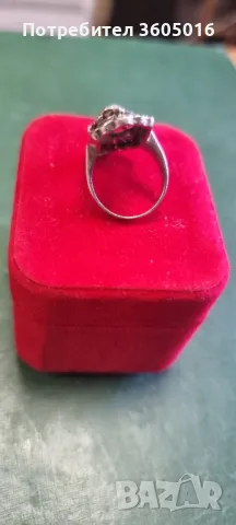 Сребърен пръстен 925, снимка 3 - Пръстени - 49360335