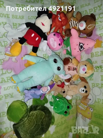 Лот плюшени играчки