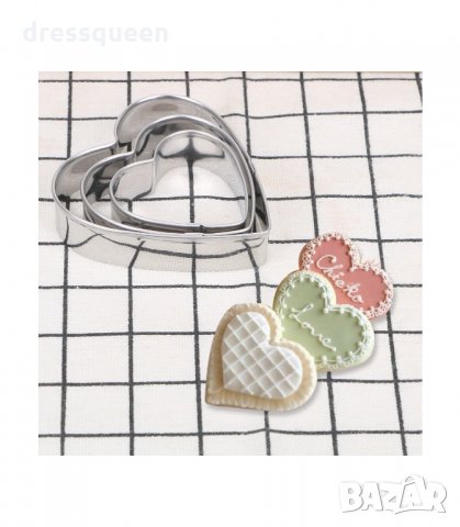 3070 ФОРМИ ЗА ДРЕБНИ СЛАДКИ К-Т 12 БРОЯ, снимка 4 - Форми - 34251427