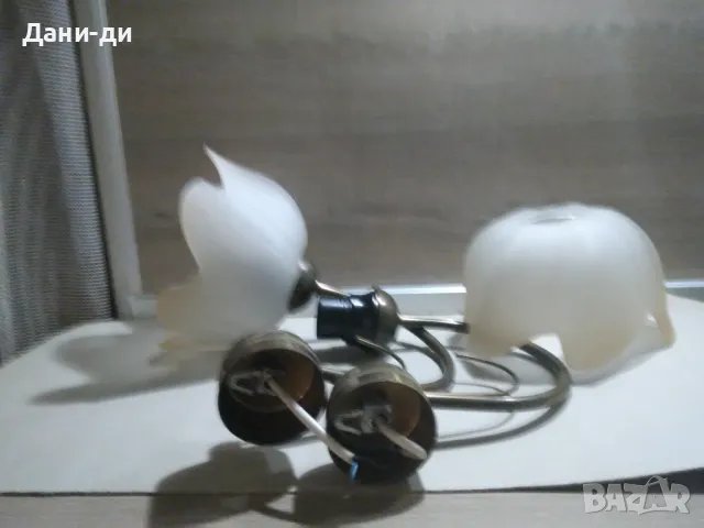 Аплици. Стенни месингови лампи , снимка 7 - Антикварни и старинни предмети - 48786803