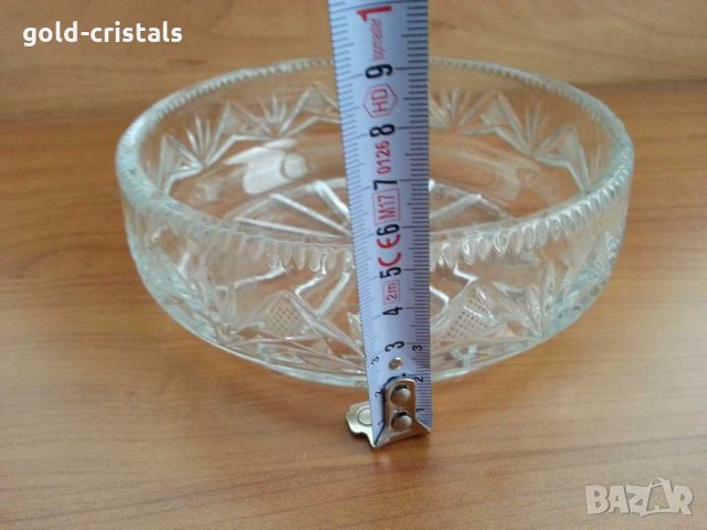  кристална купа фруктиера , снимка 3 - Антикварни и старинни предмети - 29631166