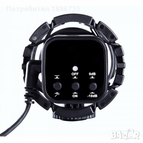 Микрофон Boya By-V02 за фотоапарати, снимка 5 - Чанти, стативи, аксесоари - 31579218