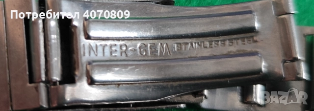 Стара верижка за мъжки часовник, снимка 3 - Каишки за часовници - 52331466