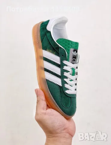 Adidas Gazelle x Gucci , снимка 2 - Кецове - 48231675