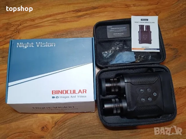 НОВ, ТЕСТВАН уред за нощно виждане NV2000 Инфрачервен с 6x цифрово увеличение 32GB карта, 4" LCD..., снимка 11 - Друга електроника - 50556199