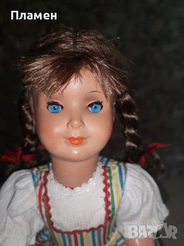 Красива стара колекционерска кукла , снимка 9 - Колекции - 40225225