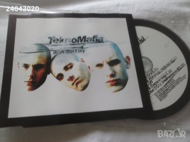 Tekno Mafia ‎– Boys Don't Cry сингъл диск, снимка 1 - CD дискове - 33762496