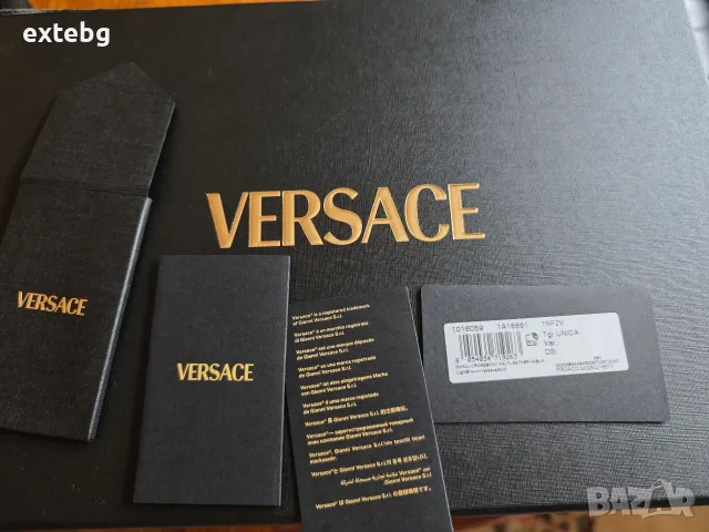 VERSACE Medusa нова оригинална мъжка чанта от набук, снимка 10 - Чанти - 55804426