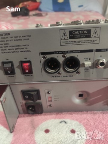 Смесител с усилвател , снимка 7 - Ресийвъри, усилватели, смесителни пултове - 40241302