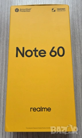 Чисто нов неразпечатан Realme Note 60 с гаранция + подарък
