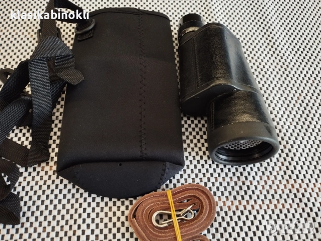 ТОП Немски Рядък Монокъл Carl Zeiss Jena Binoctarmo 7x50 , снимка 2 - Екипировка - 54250569