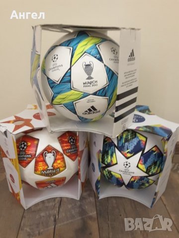 Колекция футболни топки ADIDAS CHAMPIONS LEAGUE, снимка 4 - Футбол - 26384034
