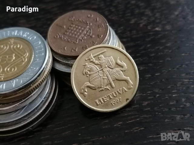 Монета - Литва - 20 цента | 1997г., снимка 2 - Нумизматика и бонистика - 31178617