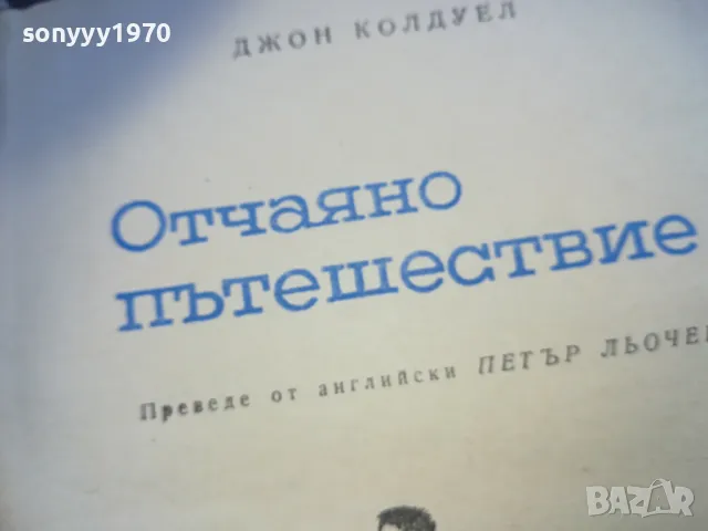 отчаяно пътешествие-книга 1410241000, снимка 2 - Художествена литература - 47583470