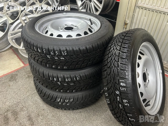 Джанти с Зимни Гуми 15 Цола Smart Fortwo/ForFour 165/65/15 и 185/60/15, снимка 2 - Гуми и джанти - 53234175