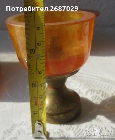 Кутии  кутия каталин, цвят кехлибар и свещник, снимка 17 - Други ценни предмети - 32156986