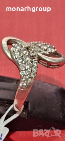 Сребърен пръстен, снимка 3 - Пръстени - 52808465