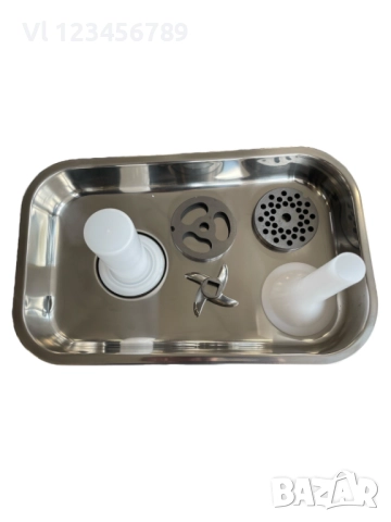 Електрическа месомелачка KraftRoyal  МК-12/TK-12 1200W, 150кг/час, снимка 4 - Месомелачки - 52393661