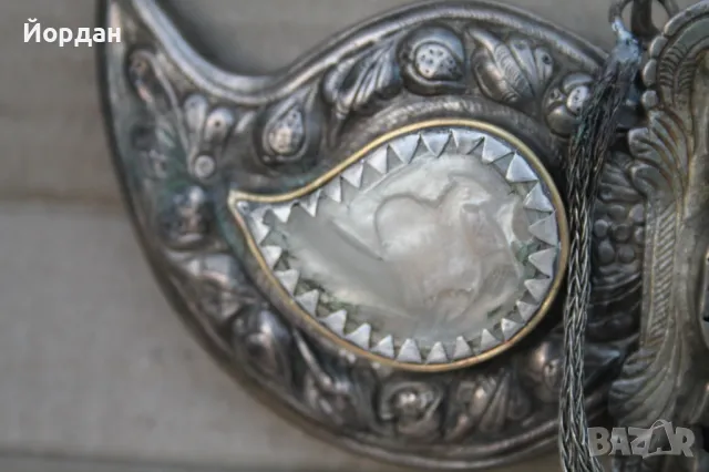 Сребърни възрожденски пафти, снимка 3 - Антикварни и старинни предмети - 47882358