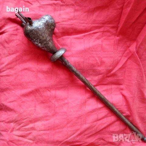 Уникален  боздуган, скиптър, булава. Рустам.