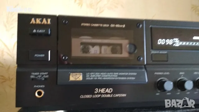Триглав касетен дек Akai GX-65Mk2, снимка 9 - Декове - 55769484