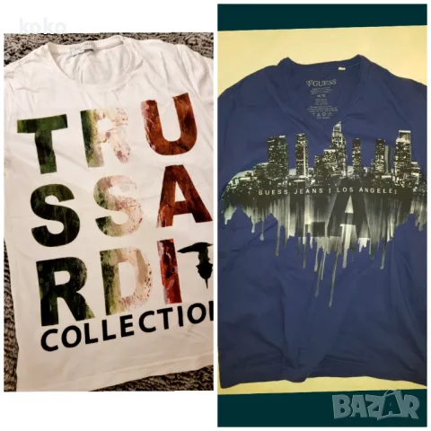 Тениска GUESS, TRUSSARDI размер М