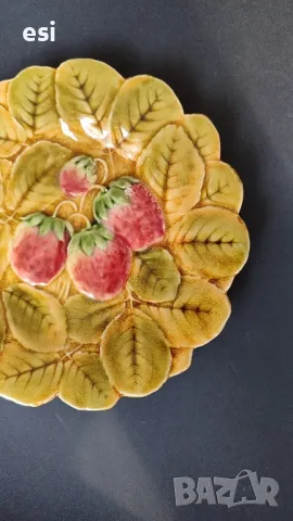 Антикварна чиния , снимка 3 - Други ценни предмети - 49310965